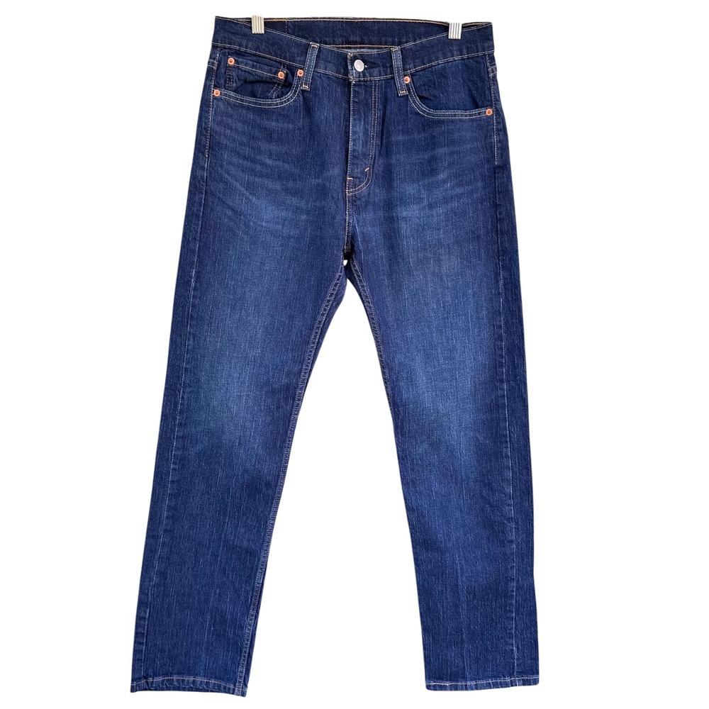 Levi's 505 Regular Fit Straight Leg Jeans - Dark Wash - 32x32